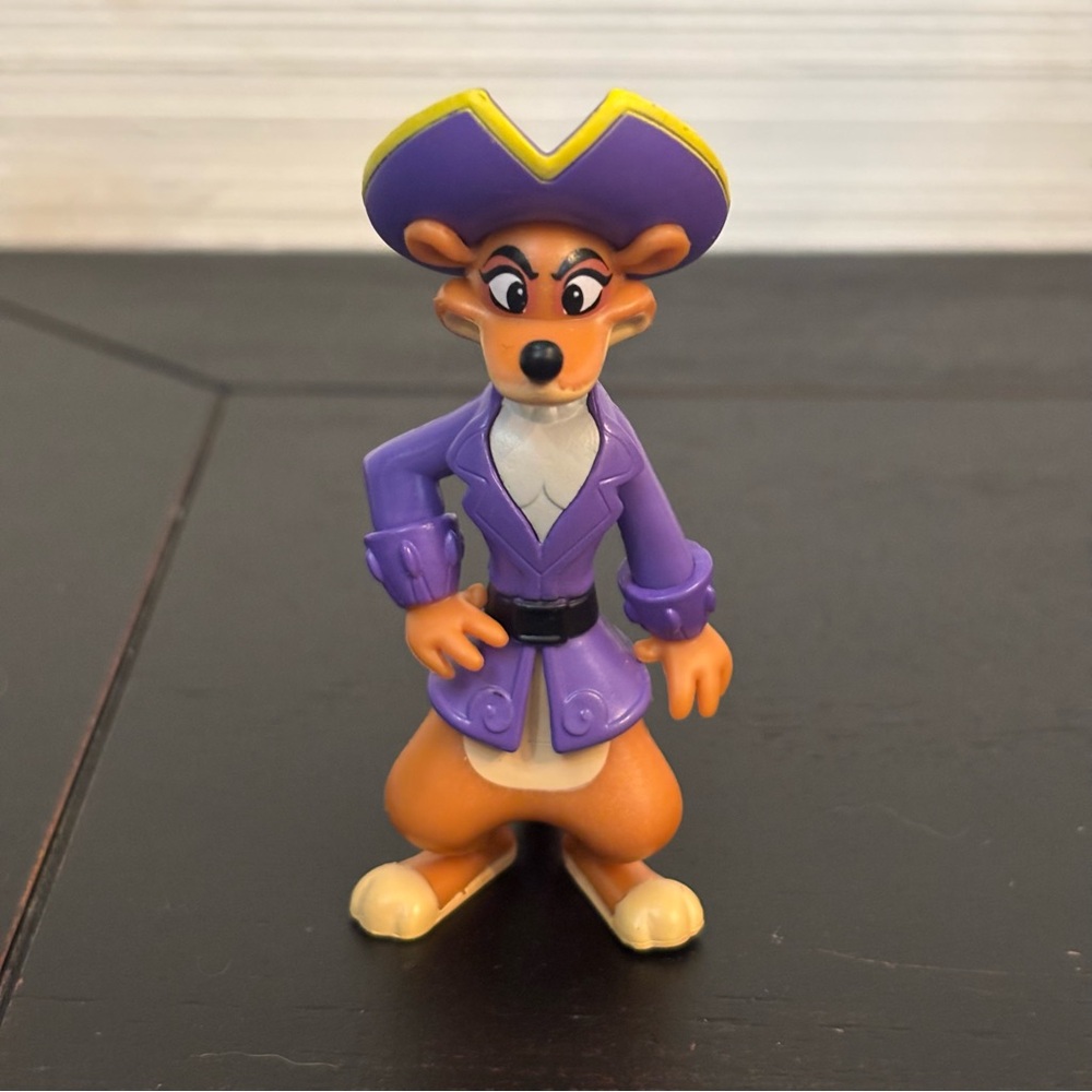 Disney Junior Mickey Mouse Funhouse Wheezelene Plastic Pirate Figurine 3.25"